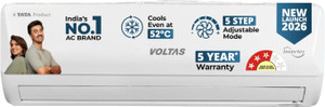 Voltas 2026 Model 1 Tons 3 Star Split Inverter AC