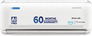 Blue Star 2025 Model 1.5 Ton 5 Star Split Inverter with Wi-fi AC