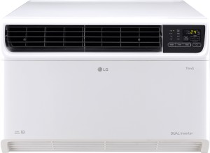 LG 2023 Model 2 Ton 4 Star Window Inverter AC with Wi-fi Connect  - White