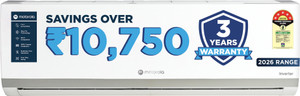 MOTOROLA 2026 Model 1.5 Ton 5 Star Split Inverter with Wi-fi | Free Installation with 3-Year Comprehensive Warranty with Attachments included AC