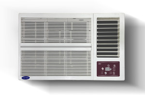 CARRIER 2026 Model 1.5 Ton 5 Star Window Inverter Turbo mode for Faster Cooling, Energy Saver Mode, Dry Function for Monsoons, Auto Timer and Dust Filter AC