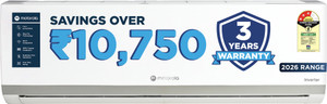 MOTOROLA 2026 Model 1.5 Ton 3 Star Split Inverter with Wi-fi | Free Installation with 3-Year Comprehensive Warranty with Attachments included AC