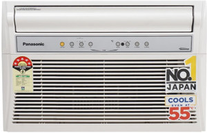 Panasonic 2025 Model 1.5 Ton 5 Star Window Inverter AC  - White, Grey