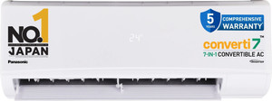 Panasonic 2025 Model 0.9 Ton 3 Star Split Inverter AC  - White