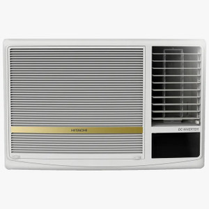 Hitachi 2025 Model 1.5 Ton 3 Star Window Inverter AC  - White