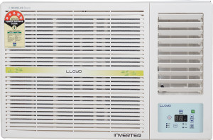 Lloyd 1.5 Ton 5 Star Window Inverter AC  - White
