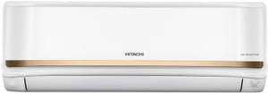 Hitachi 2025 Model 1 Ton 3 Star Split Inverter AC  - Milky White