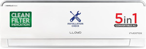 Lloyd 0.8 Tons 3 Star Split Inverter AC  - White