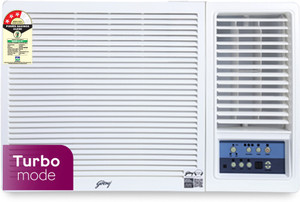Godrej 2025 Model 1.5 Ton 3 Star Window Fixed Speed Turbo ModeAnti-Dust Filter with Anti-Freeze Thermostat AC