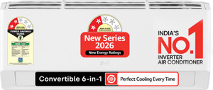 LG 2026 Model 0.8 ton 2 Star Split Smart Inverter Faster Cooling and Energy Saving, AI Convertible 6-in-1 Cooling, HD Filter with Anti Virus Protection, Him Clean, VIRAAT Mode and Diet Mode Plus AC