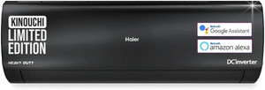 Haier 1.6 Ton 5 Star Split Inverter AC with Wi-fi Connect  - Black, White