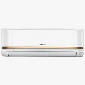 Hitachi 2024 Model 2 Ton 3 Star Split Inverter AC  - White, Gold