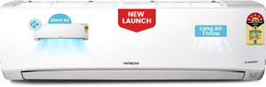Hitachi 2025 Model 1.5 Ton 5 Star Split Inverter AC