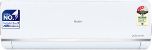 Haier Frost Self-Clean 2023 Model 1.5 Ton 3 Star Split Inverter Intelli Convertible 7-in-1, Cooling at Extreme Temperature AC  - White