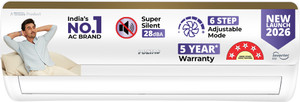 Voltas 2025 Model 1.5 Ton 5 Star Split Inverter AC
