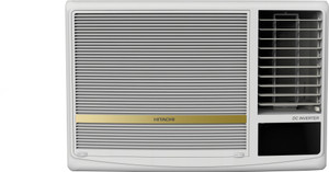 Hitachi 2023 Model 1.5 Ton 5 Star Window Inverter AC  - White