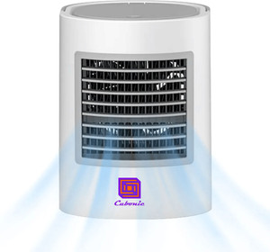 Cubonic Portable Air Cooler Fan with RGB light, 3 Speeds, Desk fan Mini Air Cooler. USB Air Cooler