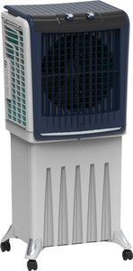 Symphony 45 L Desert Air Cooler with 3 side Honeycomb Cooling Pad CFD Technology Inverter Compatible