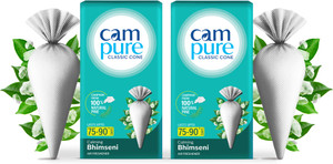 CamPure Cone Bhimseni - Pack of 2 Potpourri Camphor Cone Bhimseni - Room Freshener, Mosquito - Insect Repellent - Pack Of 2