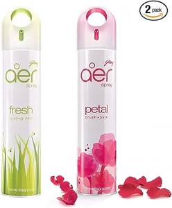 Godrej Fresh Lush Green, Petal Crush Pink Spray Aer Spray Room/Office Freshener Fresh Lush Green & Petal Crush Pink