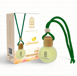 UNO AROMA Lemonade Car Freshener Diffuser Car Freshener Hanging/Car Perfumes Accessories Long Lasting Good Smell Fragrance