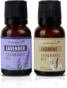 Aromahpure Lavender and Jasmine Aroma Oil for Home Fragrance | Helps in Meditation |Best for Aromatherapy |IFRA Certified