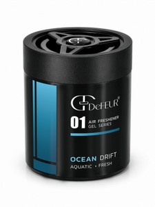 DeFEUR Ocean Drift Car Freshener Diffuser Sparkling Soda, Sea Salt Marine Accords Oceanic Breeze