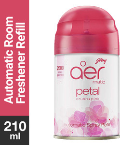 Godrej Aer Matic Room Freshener -Petal Crush Pink Refill Matic
