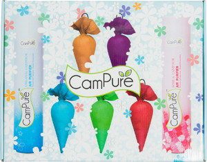 CamPure Gift Box - Pack of 1 Cone, Spray Camphor Cone & Air Purifier Gift Box - Refreshing Fragrance | Repels Mosquitoes