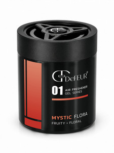 DeFEUR Mystic Flora Car Freshener Diffuser African Orange Flower, Pink Pepper Tuberose, Iris, Rose Musk, Benzoin