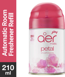 Godrej Aer Matic Room Freshener -Petal Crush Pink Refill Matic