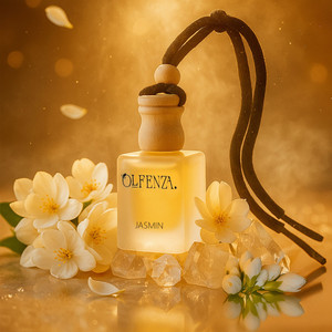 OLFENZA JASMIN Car Freshener Diffuser Car Freshener Hanging Perfumes Long Lasting Fragrance