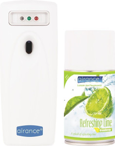 Airance Refreshing Lime Spray, Refill, Spray, Refill, Automatic Spray Automatic room Freshner machine air freshener dispenser with Refill