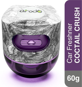AIRODO Air Twist Cocktail Crush Purple Car Freshener Diffuser Aer Twist Cocktail Crush Purple Car Freshener (60 g)