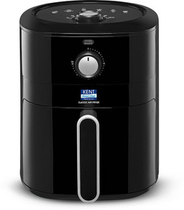KENT Classic Hot Air Fryer 4L 1300 W | 80% Less Oil | Instant Electric Air Fryer | Auto Cut Off | Fry, Grill, Roast, Steam, and Bake Air Fryer