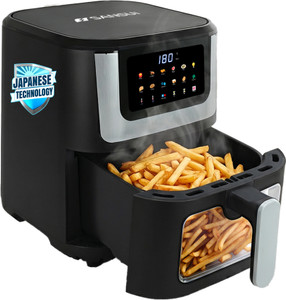 Sansui Kurkura Magic With 85% Less Oil Consumption, Digital Touchscreen with Color Display, 4kV Surge Protection Air Fryer