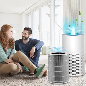 J and S house Air Purifier HEPA Filter for 3 and 2 Replacement Filter Air Purifier Filter
