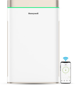 Honeywell Air Touch U2 Air Purifier with H13 HEPA Filter, Anti-Bacterial Filter& Pre-Filter. Equipped with PM2.5 level, UV-C LED, Ionizer Humidifier &Smart Wi-Fi 6 Stage Filtration,Covers 1008sq.ft, PM 2.5 Level Display, with WIFI & ALEXA, H13 HEPA & Activated Carbon Filter,Removes 99.99% Pollutants,Micro Allergens Portable Room Air Purifier