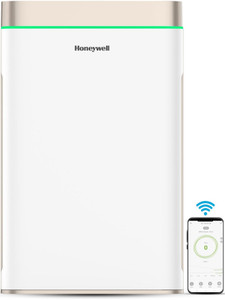 Honeywell Air Touch U2 Air Purifier with H13 HEPA Filter, Anti-Bacterial Filter& Pre-Filter. Equipped with PM2.5 level, UV-C LED, Ionizer Humidifier &Smart Wi-Fi 6 Stage Filtration,Covers 1008sq.ft, PM 2.5 Level Display, with WIFI & ALEXA, H13 HEPA & Activated Carbon Filter,Removes 99.99% Pollutants,Micro Allergens Portable Room Air Purifier