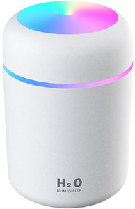 SS Art Land H2O Mini Portable Cool Mist Humidifier with LED Light Portable Room Air Purifier