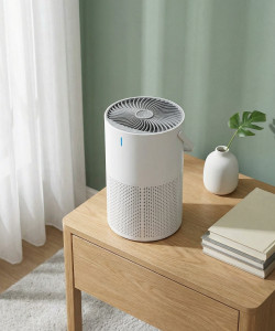 CPENSUS Air Purifier For Bedroom Coverage 107 ft² True H13 With Activated Carbon Filter Portable Room Air Purifier