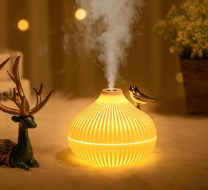 Dhyanut Cool Mist Humidifiers Essential Oil Diffuser Aroma Air Humidifier Portable Car Air Purifier