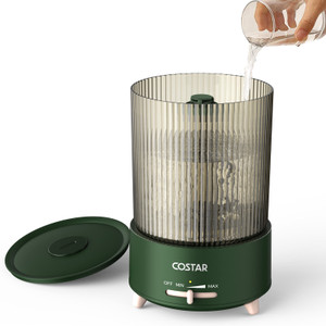 Costar 4.2L Top-Fill Ultrasonic Cool Mist Humidifier for Room with Auto Shut-off Portable Room Air Purifier