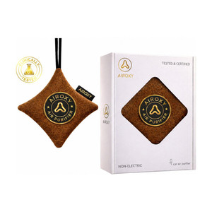 airoxy Silky Brown Car Air Purifier