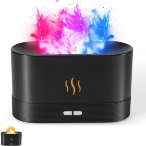 Nexila Colorful Flame Air Aroma Diffuser Humidifier Upgraded 7 Flame Colors Portable Room Air Purifier