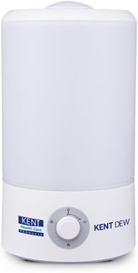KENT Dew Humidifier with Ultrasonic Mist 4L|25W|Eliminates Dryness of AC/Heater Portable Room Air Purifier