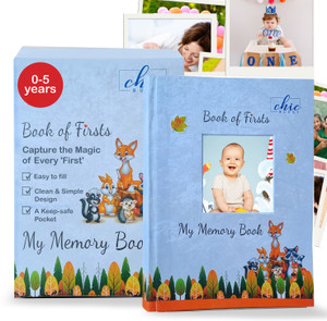chic buddy baby memory book with keep safe pocket Album