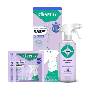 cleevo All Surface Cleaner Liquid Spray | 1L Bottle Pack | Multipurpose | Lavender