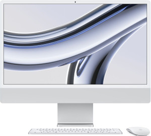 Apple iMac M3 (8 GB Unified/256 GB SSD/macOS Sonoma/24 Inch Screen/MQR93HN/A)