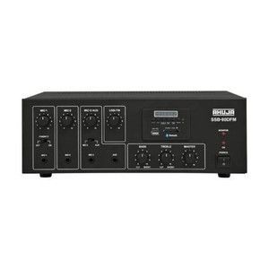Ahuja Amplifier SSB-80DFM with USB, SD Card,Bluetooth, and FM INPUTS, Black
